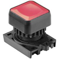 TRU COMPONENTS TC-10344016 S2PRS-P1R Druktoets Vierkant Rood 1 stuk(s) - thumbnail