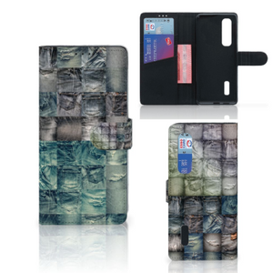 Wallet Case met Pasjes OPPO Find X2 Pro Spijkerbroeken