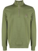 PS Paul Smith Sweater met halve rits - Groen