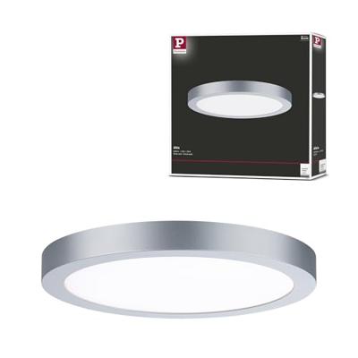 Paulmann 71023 LED paneel Abia 300mm rond daglichtwit chroom mat lichtpaneel kunststof verlichtingssysteem 4000 K