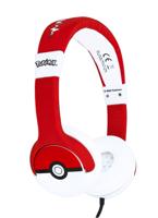 OTL Technologies Pokémon Pokéball Hoofdtelefoons Bedraad Hoofdband Muziek Zwart, Rood, Wit