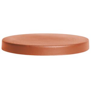 Prosperplast Plantenonderzetter - rond - 40 cm - bruin   -