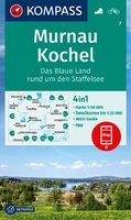 Wandelkaart 7 Murnau - Kochel | Kompass - thumbnail