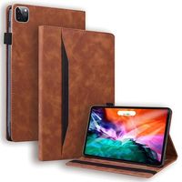 Business Style iPad Air 2020/2022/iPad Pro 11 2021 Smart Folio Case - Bruin - thumbnail