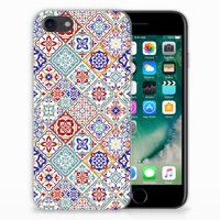 iPhone SE 2022 | SE 2020 | 8 | 7 TPU Siliconen Hoesje Tiles Color - thumbnail