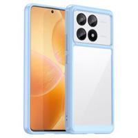 Xiaomi Redmi K70E/Poco X6 Pro Anti-Shock Hybride Hoesje - Blauw