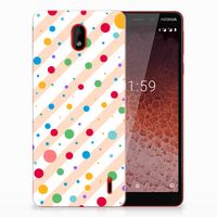 Nokia 1 Plus TPU bumper Dots - thumbnail