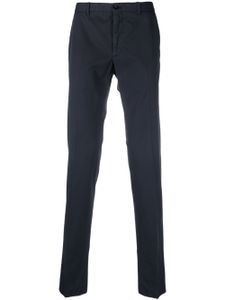 Incotex pantalon chino à coupe droite - Bleu