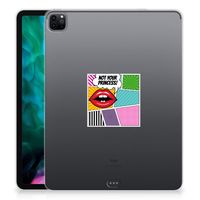 iPad Pro 12.9 (2020) | iPad Pro 12.9 (2021) Leuke Siliconen Hoes Popart Princess