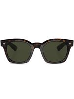 Oliver Peoples lunettes de soleil Merceaux à monture carrée - Vert - thumbnail