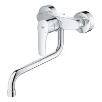 GROHE Eurosmart Keukenkraan - chroom 32224003