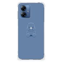 Motorola Moto G14 Stevig Bumper Hoesje Baby Rhino - thumbnail