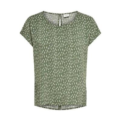 JACQUELINE DE YONG semi-transparante geweven top JDYSTAAR met all over print en open detail groen/wit JACQUELINE DE YONG semi-transparante geweven top JDYSTAAR met all over print en open detail groen/wit