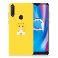 Alcatel 1S (2020) Telefoonhoesje met Naam Baby Leopard - thumbnail