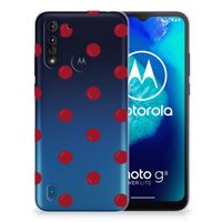 Motorola Moto G8 Power Lite Siliconen Case Cherries