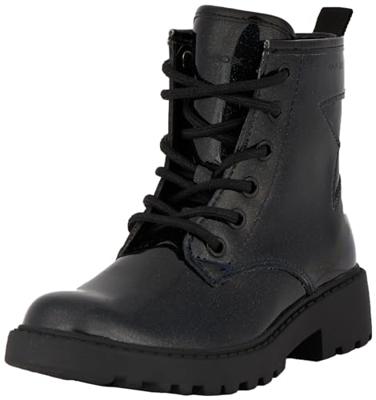 Geox Meisje J Casey Girl enkellaars, Dk Navy, 36 EU