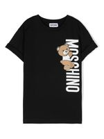 Moschino Kids t-shirt en coton à imprimé Teddy Bear - Noir - thumbnail