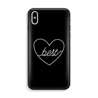 Best heart black: iPhone XS Tough Case