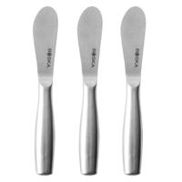 Boska Smeermessenset Mini Copenhagen - 3-delig - Roestvrijstaal - Kaasmessenset voor Verse Kaas