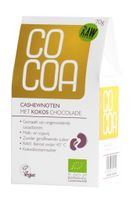 Cocoa Cashewnoten Kokos Chocolade RAW 70 gram - thumbnail