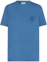 ETRO t-shirt en coton à motif Pegaso - Bleu - thumbnail