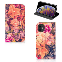 Apple iPhone 11 Smart Cover Bosje Bloemen - thumbnail