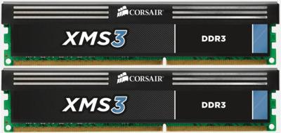 XMS3 X16GX3M2A1333C9 - Geheugen - DDR3 - 16 GB: 2 x 8 GB - 240-PIN - 1333 MHz - CL9