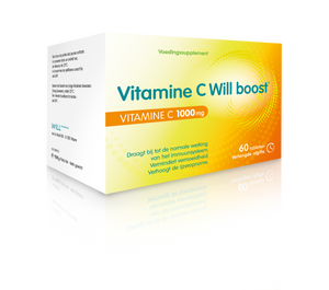 Vitamine C Will Boost 1000mg 60 Tabletten