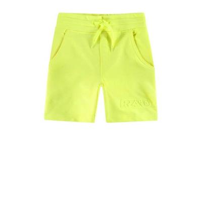 Raizzed sweatshort Rome neon geel