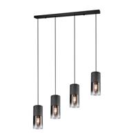 Trio Hanglamp Robin - Metaal - Zwart Mat