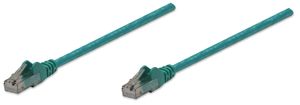 Intellinet 343763 RJ45 Netwerkkabel, patchkabel CAT 6 U/UTP 10.00 m Groen 1 stuk(s)