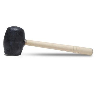 Rubi Hamer Rubber Rond Zwart 750gr 66910 Rubi Hamer Rubber Rond Zwart 750gr 66910