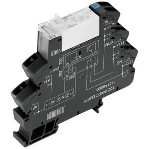 Weidmüller TRZ 24VDC 1NO HC Relaismodule Nominale spanning: 24 V/DC Schakelstroom (max.): 16 A 1x NO 10 stuk(s)