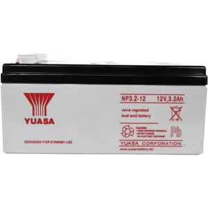 Yuasa NP3.2-12 NP3.2-12 Loodaccu 12 V 3.2 Ah Loodvlies (AGM) (b x h x d) 134 x 64 x 67 mm Kabelschoen 4.8 mm Onderhoudsvrij