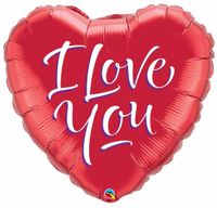 I Love You - Hart Ballon 46cm