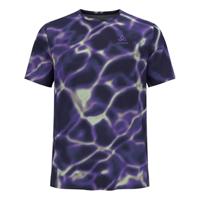 Odlo Zeroweight Chill-Tec T-shirt voor heren, loopkleding, loopshirt, afterparty, lila, XL