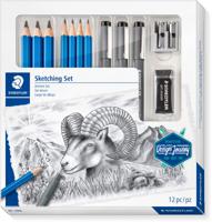 Staedtler schetsset, set van 12 stuks - thumbnail