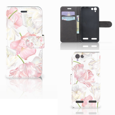Lenovo Vibe K5 Hoesje Lovely Flowers