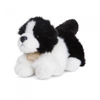 Aurora knuffel Mini Yoni border collie zwart/wit 20 cm