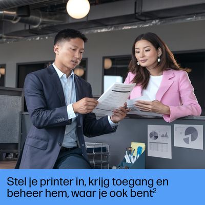 HP LaserJet Pro 3002dw Printer Laser, kleur Zwart/wit A4 33 pag./min. 1200 x 1200 dpi Bluetooth, Duplex, LAN, WiFi, USB, HP Instant Ink