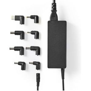 Notebook-Adapter | Universeel 8 Connectoren | 90 W | Uitgang 15 V - 20 V / 6 A (Max.)