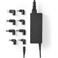 Notebook-Adapter | Universeel 8 Connectoren | 90 W | Uitgang 15 V - 20 V / 6 A (Max.)