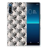 Sony Xperia L4 TPU Hoesje Salamander Grey