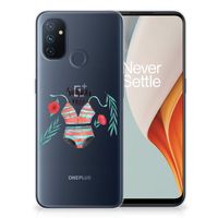 OnePlus Nord N100 Telefoonhoesje met Naam Boho Summer - thumbnail