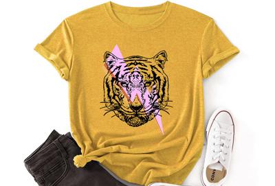 T-shirt met tijgeropdruk T-shirt met tijgeropdruk