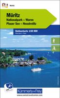 Wandelkaart 16 Outdoorkarte Müritz | Kümmerly & Frey