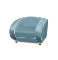 Bel Air Sofa SF-01 Blauw