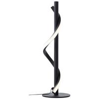 Brilliant Lamp Eunice LED tafellamp 40cm zwart mat hout / kunststof / metaal zwart 6,5 W LED geïntegreerd