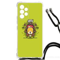 Samsung Galaxy A53 Stevig Bumper Hoesje Doggy Biscuit - thumbnail