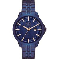 Horlogeband Armani Exchange AX2268 Staal Blauw 20mm - thumbnail